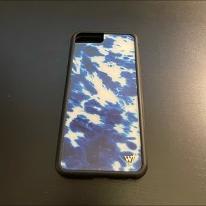 Wildflower iPhone 8+ 7+ 6+ tie die phone case